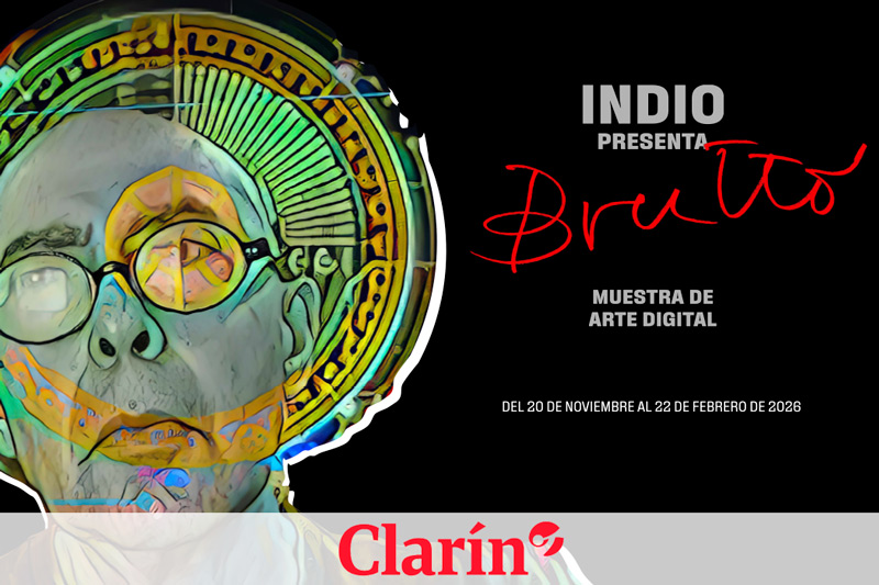 El Indio Solari vuelve al arte: “Brutto”, su muestra de obras digitales llega ahora a Arthaus